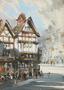 James Le Jeune, French Village at Morgan O'Driscoll Art Auctions