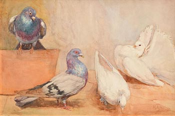 Mildred Anne Butler, Racing Pigeons and Fancy Doves at Morgan O'Driscoll Art Auctions