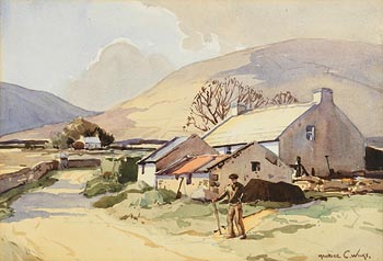 Maurice Canning Wilks, A Kerry Farmhouse at Morgan O'Driscoll Art Auctions