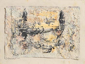 John Kingerlee, Landscape Composition (2015/16) at Morgan O'Driscoll Art Auctions