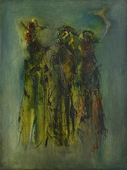 Gerald Davis, Figures (1984) at Morgan O'Driscoll Art Auctions
