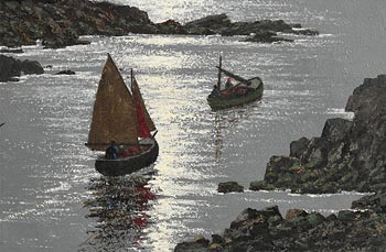 Ciaran Clear, Setting Out for the Island at Morgan O'Driscoll Art Auctions