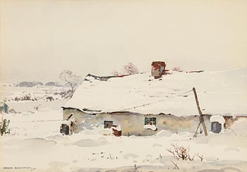 Frank J. Egginton, A Snow Scene, Co Down at Morgan O'Driscoll Art Auctions
