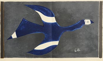 Georges Braque, Bird (1963) at Morgan O'Driscoll Art Auctions
