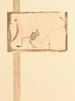 Patrick Hickey, The Alphabet J - Jumping Bean and Jerbra (1987-88) at Morgan O'Driscoll Art Auctions