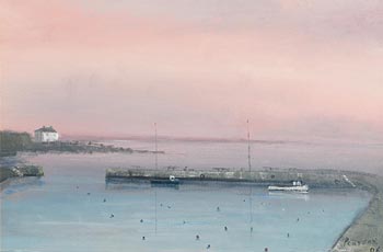Peter Pearson, Bulloch Harbour, Winter (2006) at Morgan O'Driscoll Art Auctions