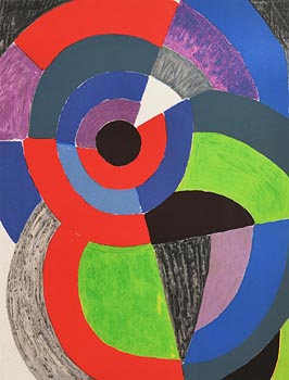 Sonia Delaunay, Composition (2005) at Morgan O'Driscoll Art Auctions