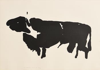 Louis Le Brocquy, The Bull of Cuailnge at Morgan O'Driscoll Art Auctions