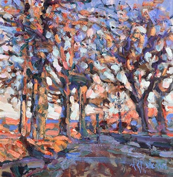 Arthur K. Maderson, Autumnal Evening near Tallow at Morgan O'Driscoll Art Auctions