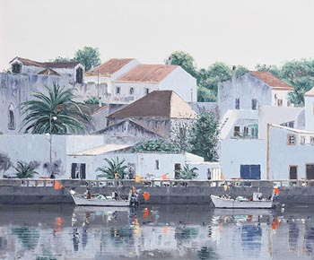 Virgilio Raposo, Ferragudo, Portugal (2003) at Morgan O'Driscoll Art Auctions