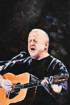 Michael Hanrahan, Christy Moore in Concert (2016) at Morgan O'Driscoll Art Auctions