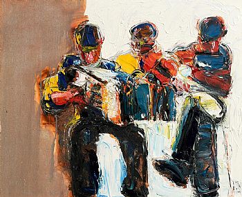 John B. Vallely, The Trad Session at Morgan O'Driscoll Art Auctions