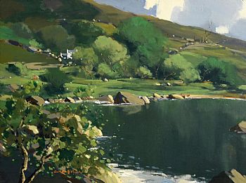George K. Gillespie, Glendun River, Cushendun, Co Antrim at Morgan O'Driscoll Art Auctions