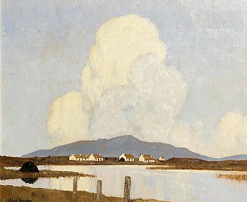 Paul Henry, Evening in Achill (1930-8) at Morgan O'Driscoll Art Auctions