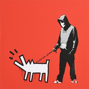 Banksy, Choose your Weapon at Morgan O'Driscoll Art Auctions