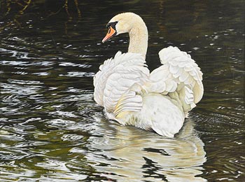 Alan M. Hunt, Swan (2013) at Morgan O'Driscoll Art Auctions