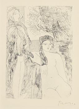 Pablo Picasso, Rembrandt et Deux Femmes at Morgan O'Driscoll Art Auctions