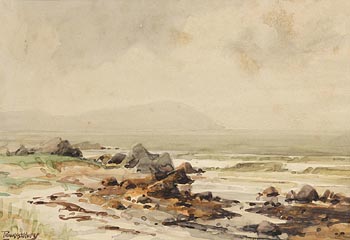 Frank McKelvey RHA RUA (1895-1974), Donegal Coastline at Morgan O'Driscoll Art Auctions
