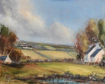 Norman J. McCaig, Cottages, West of Ireland at Morgan O'Driscoll Art Auctions