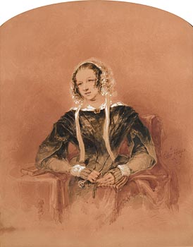 Edward Hayes, Portrait of a Lady at Morgan O'Driscoll Art Auctions