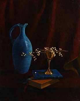 Collette Mills, Still Life with Goblet (2002) at Morgan O'Driscoll Art Auctions