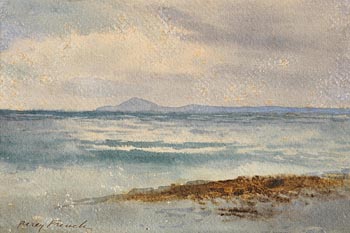 Percy French, Western Seascape at Morgan O'Driscoll Art Auctions