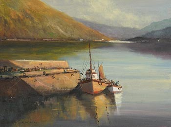 Norman J. McCaig, On the Killary at Morgan O'Driscoll Art Auctions