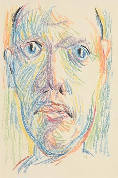 Colin Middleton, Head Study (1948) at Morgan O'Driscoll Art Auctions