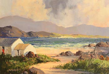 George K. Gillespie, Near Letterfrack, Connemara, Co. Galway at Morgan O'Driscoll Art Auctions