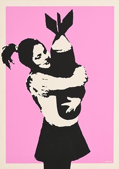 Banksy, Bomb Hugger at Morgan O'Driscoll Art Auctions