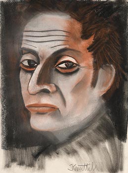Graham Knuttel (1954-2023), Portrait of a Man at Morgan O'Driscoll Art Auctions