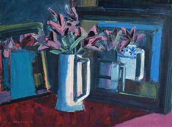 Brian Ballard, Lilies Reflected (2010) at Morgan O'Driscoll Art Auctions
