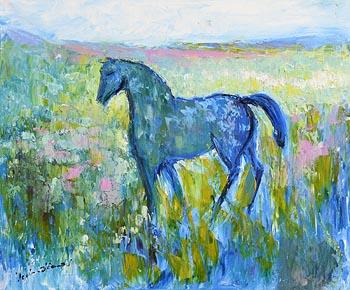 Declan O'Connor, Tinkers Horse at Morgan O'Driscoll Art Auctions
