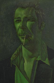 Mark (Rasher) Kavanagh, Green Mood (2002) at Morgan O'Driscoll Art Auctions