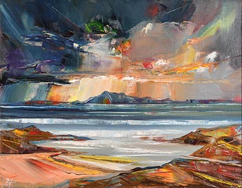 Sunset Near Roundstone at Morgan O'Driscoll Art Auctions