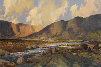 George K. Gillespie, Sheffrey Hills, Louisburgh, Connemara at Morgan O'Driscoll Art Auctions