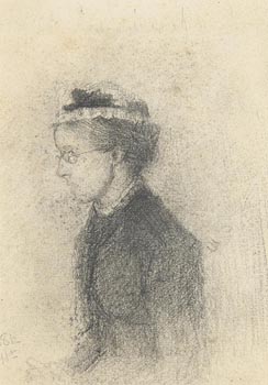 John Butler Yeats, Study of a Lady at Morgan O'Driscoll Art Auctions