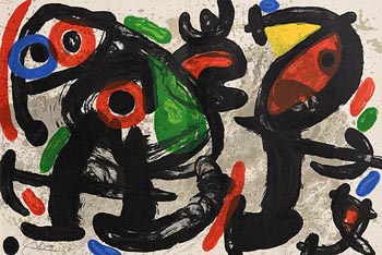 Joan Miro, Untitled (1973) at Morgan O'Driscoll Art Auctions