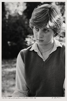 John Minihan, Lady Diana Spencer (Princess Diana), London 1980 at Morgan O'Driscoll Art Auctions