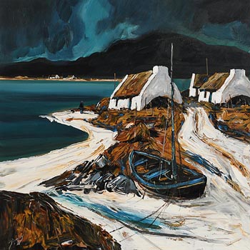 J.P. Rooney, Among the White Sands, Connemara at Morgan O'Driscoll Art Auctions
