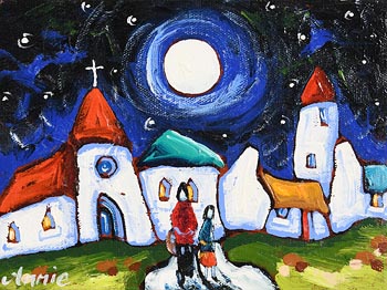 Annie Robinson, Connemara by Moonlight at Morgan O'Driscoll Art Auctions