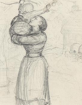 John Butler Yeats, Mother and Child at Morgan O'Driscoll Art Auctions