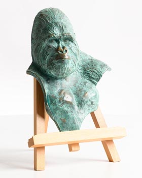 Sylvie Icher, Gorille Portrait (2018) at Morgan O'Driscoll Art Auctions