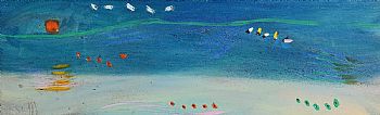 Tony O'Malley, Summer Sea (Sunset) (1987) at Morgan O'Driscoll Art Auctions