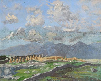 Marshall C. Hutson, Connemara Cornfield at Morgan O'Driscoll Art Auctions