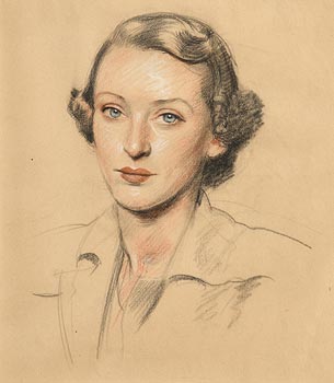 Sean O'Sullivan, Portrait of a Lady at Morgan O'Driscoll Art Auctions