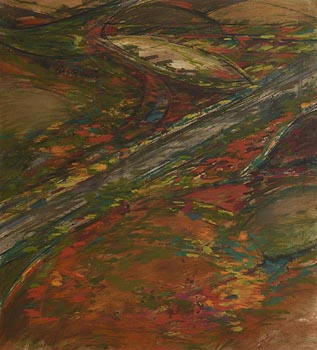 Clement McAleer, Landscape at Morgan O'Driscoll Art Auctions
