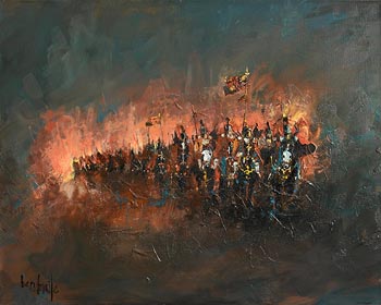 Ben Maile, The Night Raiders at Morgan O'Driscoll Art Auctions