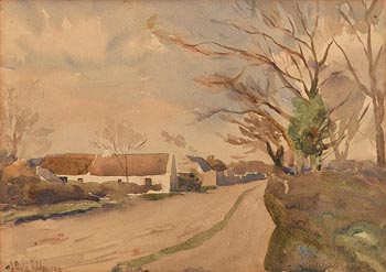 Joseph Poole Addey, Crofters Cottage (1910) at Morgan O'Driscoll Art Auctions
