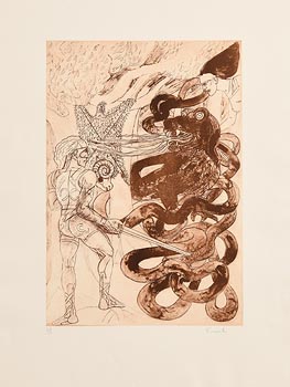 Dame Elizabeth Jean Frink, Dragon Slayer at Morgan O'Driscoll Art Auctions
